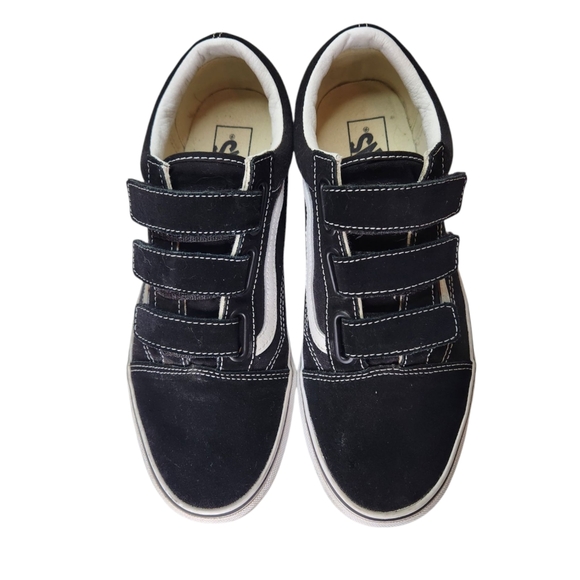 Vans Old Skool V Unisex Black/White Skate Shoes Men's Size 9.5 Women's Size 11 - Picture 6 of 10